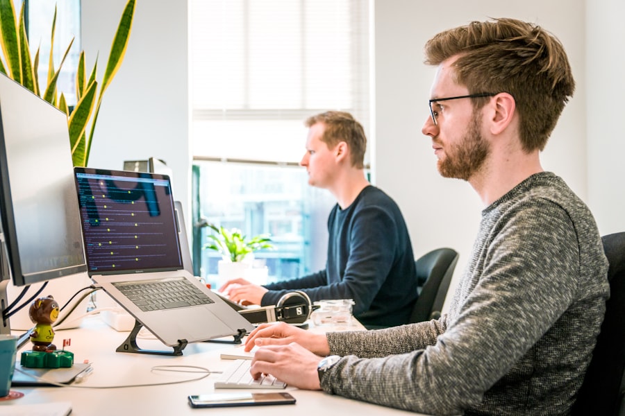 The team discusses the automation of business processes.
